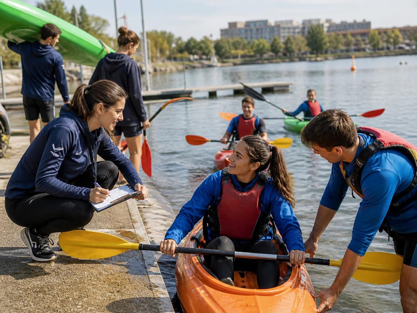 Estudiantes de FP de Deporte en una actividad al aire libre en Irlanda