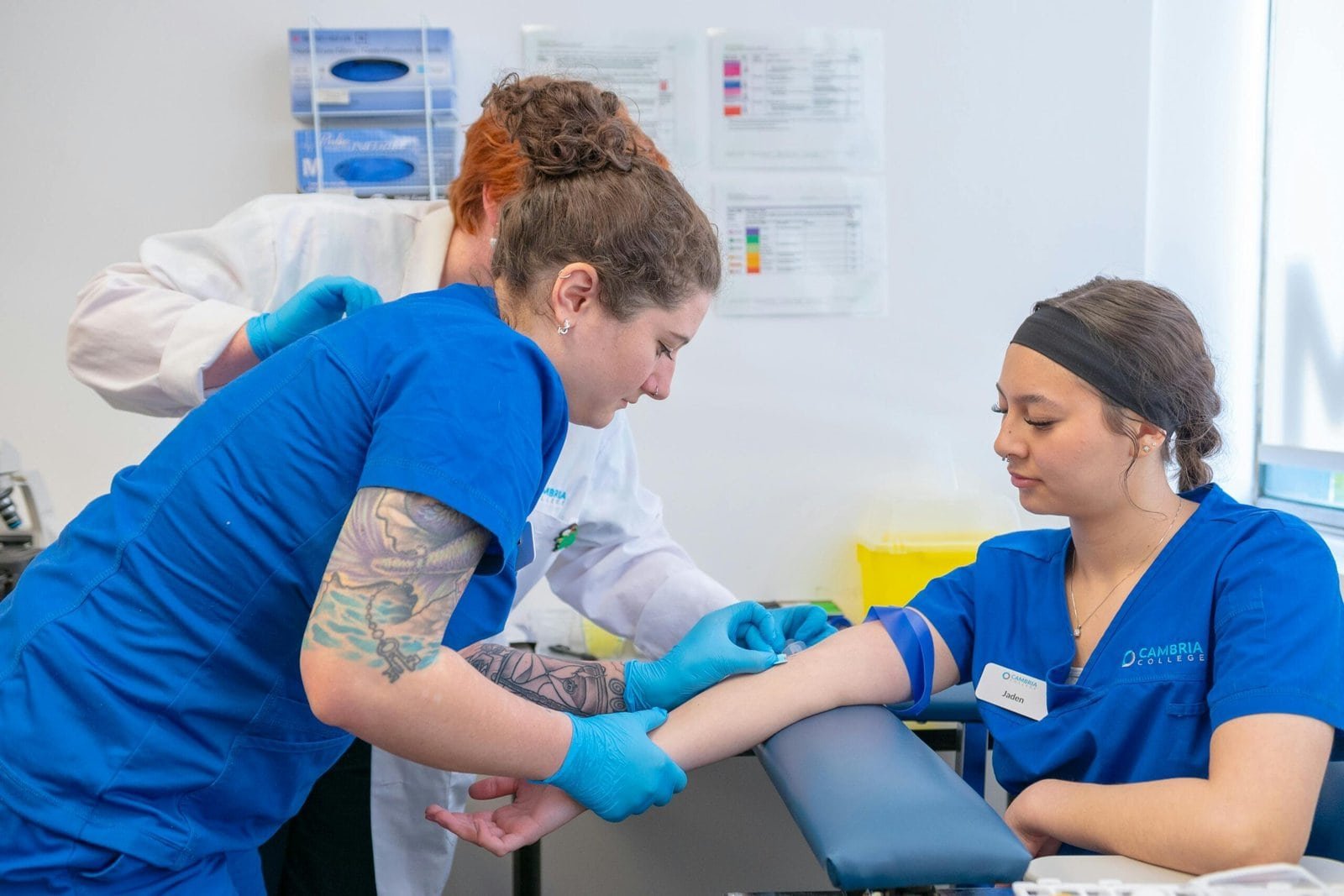 Estudiante de FP Sanitaria y de Atención Social en prácticas en Irlanda